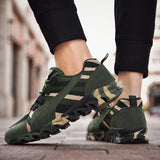 Couple Camouflage Sneakers Breathable Sport Shoes