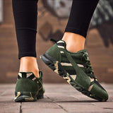 Couple Camouflage Sneakers Breathable Sport Shoes