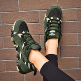 Couple Camouflage Sneakers Breathable Sport Shoes